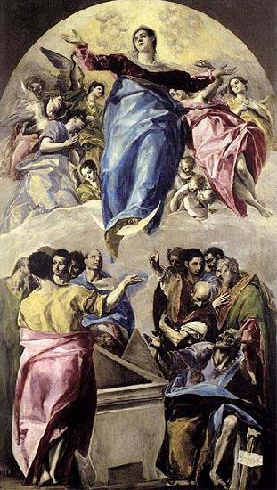 El Greco The Assumption of the Virgin France oil painting art